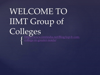 Top B.Com Colleges in Greater Noida | IIMT Group of Colleges