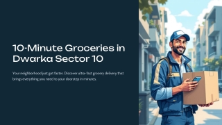 Speed Meets Convenience – Groceries in Minutes
