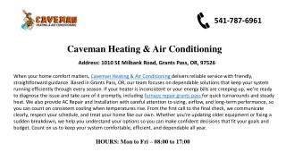 Caveman Heating & Air Conditioning 3