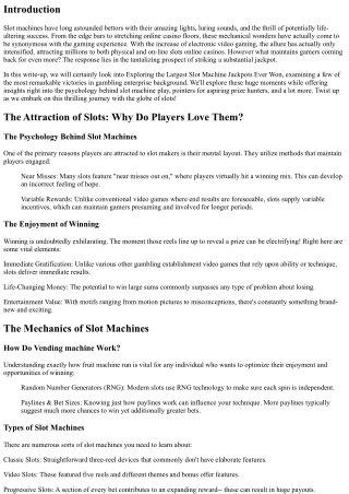 Exploring the Largest Vending Machine Jackpots Ever Before Won