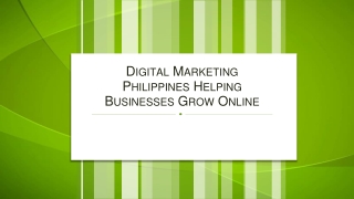 Digital Marketing Philippines Helping Businesses Grow Online