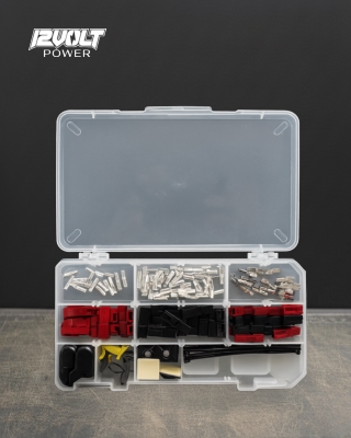 Genuine Assorted Anderson Power Contacts and Housings for 153045A – 155-Piece Kit