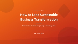 How to Lead Sustainable Business Transformation_ 9 Proven Steps