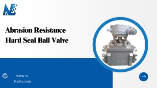Abrasion Resistance Hard Seal Ball Valve