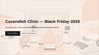 Unlock Your Best Skin — Black Friday Deals Are Here | Cavendish  Clnic