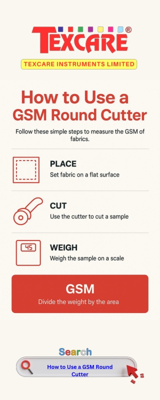 How to Work with a GSM Round Cutter