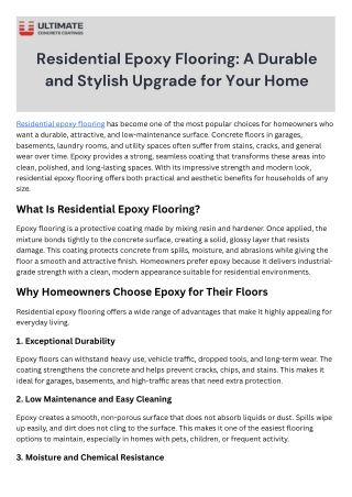 A Durable and Stylish Upgrade for Your Home