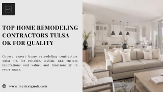 Top Home Remodeling Contractors Tulsa OK