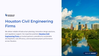 Houston Civil Engineering Firms