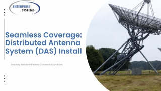 Boosting Indoor Connectivity with Distributed Antenna Systems