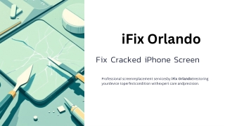 Professional iPhone Screen Repair – Fast & Reliable Service