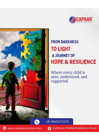 From darkness to light — a journey of hope and resilience_Capaar _ Best Autism Centre in Bangalore