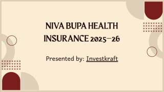 Niva Bupa Health Insurance 2025–26