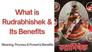 What is Rudrabhishek & Its Benefits