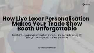 Boost ROI with Live Engraving Activations at Trade Shows