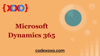 Microsoft  Dynamics 365