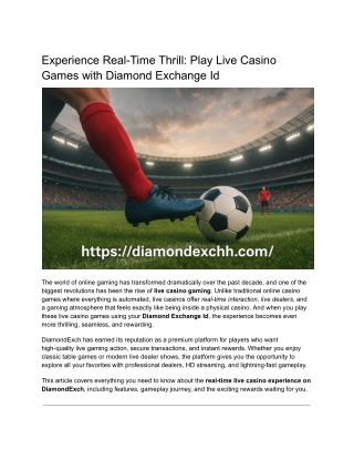 Experience Real-Time Thrill_ Play Live Casino Games with Diamond Exchange Id (1)