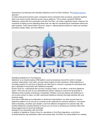 Empire Cloud Inc
