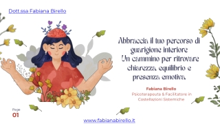 Percorso di Guarigione e Consapevolezza Psicoterapia per Ipocondria, Ansia, Depressione e Costellazioni Sistemiche con F