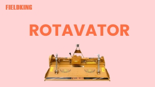 Rotavator: The Power Tool for Perfect Soil Preparation