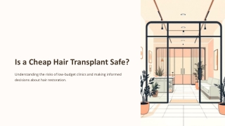Is a Cheap Hair Transplant Safe? Risks of Low-Budget Clinics
