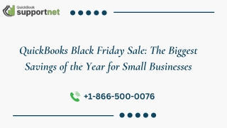QuickBooks Black Friday Sale The Biggest Savings of the Year for Small Businesses