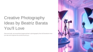 Creative Photography Ideas by Beatriz Barata You’ll Love