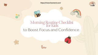 Morning Routine Checklist for Kids to Boost Focus and Confidence