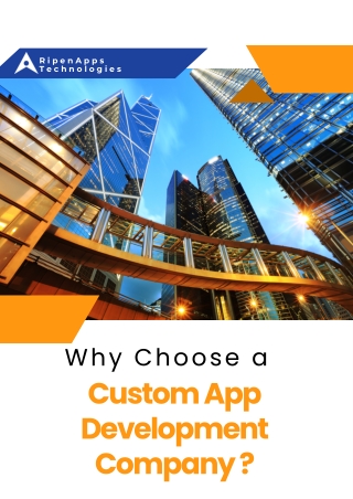 Why Choose Custom App Development Company?