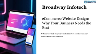 eCommerce Website Design: Why Your Business Needs the Best​
