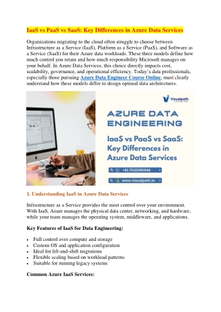 Azure Data Engineer Course | Top Azure Data Training