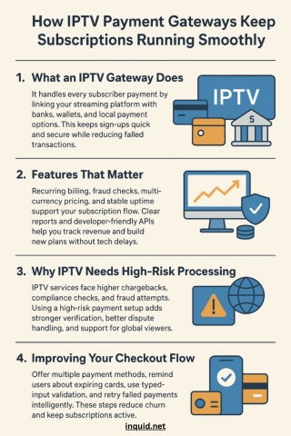 How IPTV Payment Gateways Keep Subscriptions Running Smoothly