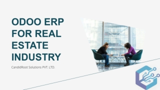 Odoo ERP for Real Estate Industry