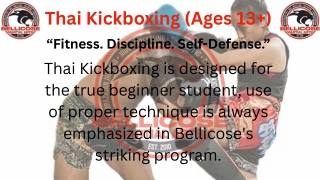 Thai Kickboxing (Ages 13 )