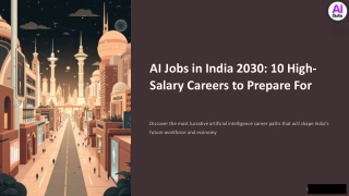 AI Jobs in India 2030: 10 High-Salary Careers to Prepare For