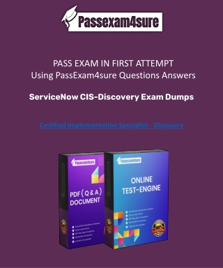 Dominate the CIS-Discovery Exam with Top-Notch 2025 Dumps PDF