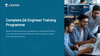 Cognimab Software testing module