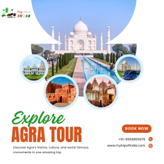 Same Day Agra Tour – Visit Taj Mahal & More