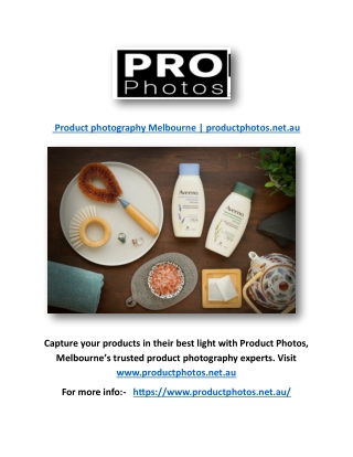 Product photography Melbourne | productphotos.net.au