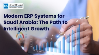 Modern ERP Systems for Saudi Arabia The Path to Intelligent Growth