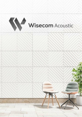 Catalogue Wisecom Acoustic – Panneaux & Modules Acoustiques