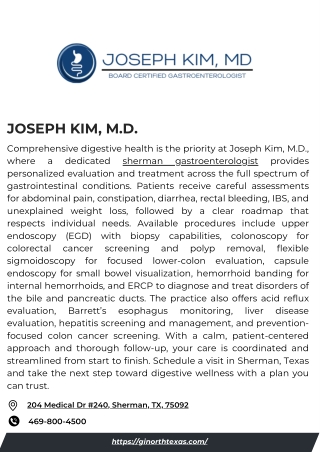 Joseph Kim, M.D.