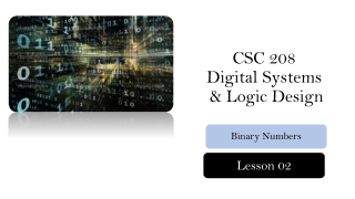 Lesson 2-Binary Numbers