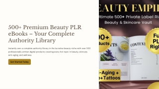 500-Premium-Beauty-PLR-eBooks-Your-Complete-Authority-Library