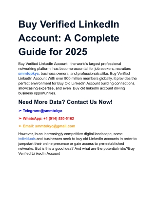 Buy Verified LinkedIn Account_ A Complete Guide for 2025 (1)