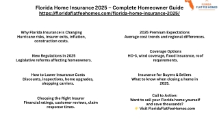 Florida Property Insurance Trends for 2025