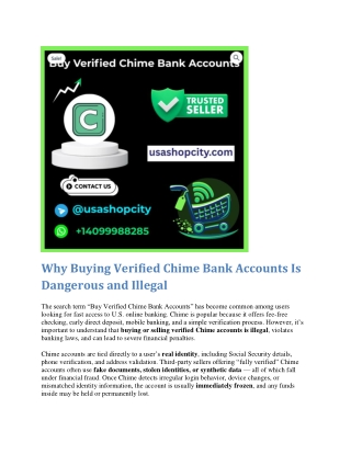 Buy Verified Chime Bank Accounts Fully Verified Chime Account