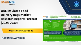 UAE Insulated Food Delivery Bags Market