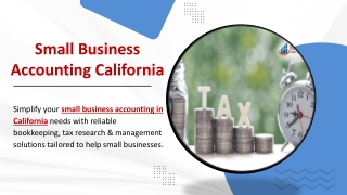Small Business Accounting California