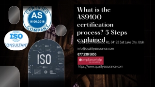 What is the AS9100 certification process 5 Steps explained